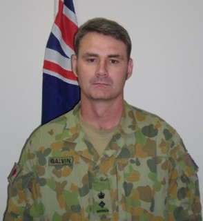 Lieutenant Colonel Bede Galvin - Commanding Officer 20th Surveillance and Target Acquisition Regiment