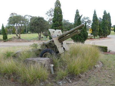 25 Pounder Gun Mk I/L on Carriage 25 Pounder Mark I