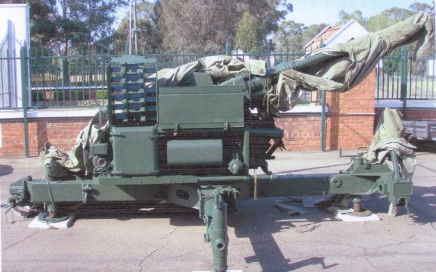 40 mm Bofors No 12 (Bristol) Anti Aircraft Gun