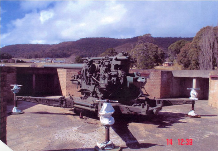 QF 3.7 Inch Anti Aircraft Gun Mark II