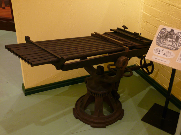 10 Barrel Nordenfelt Machine Gun