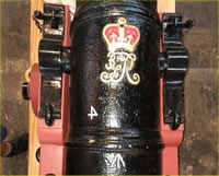 4 Pounder 11 cwt Smooth Bore Muzzle Loading Gun